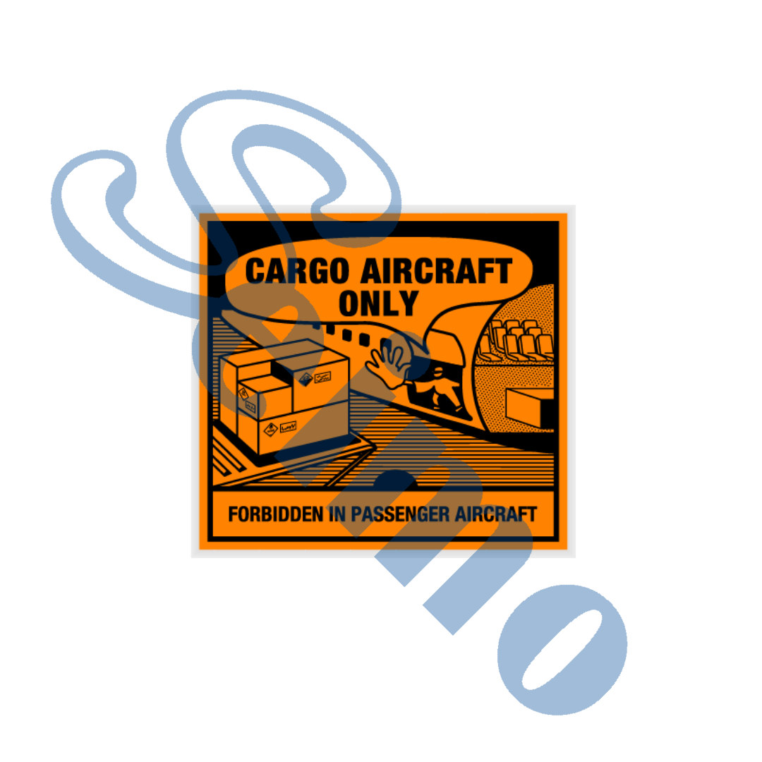 IATA Cargo Aircraft Only貼紙標籤[IASR120110CAO]