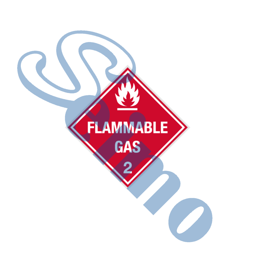 IATA Flammable Gas Class2標籤貼紙[IASR100FLA2]