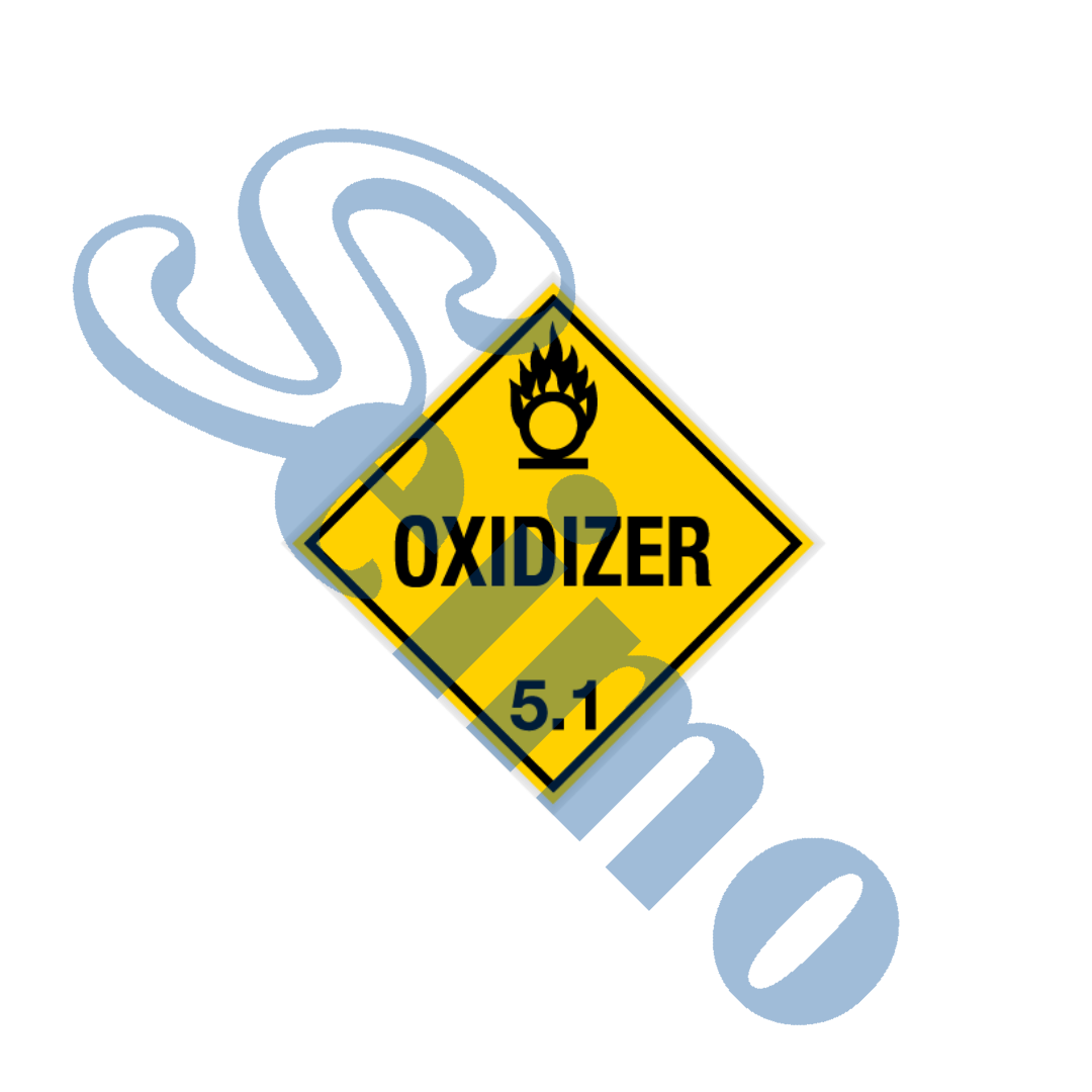 IATA OXIDIZER Class5.1貼紙標籤[IASR100OXI151]