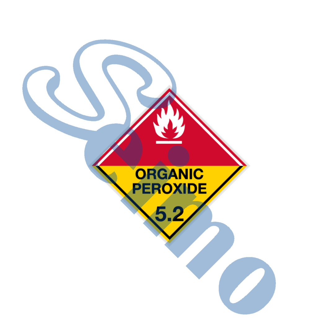 IATA ORGANIC PEROXIDE Class5.2貼紙標籤[IASR100ORG52A]