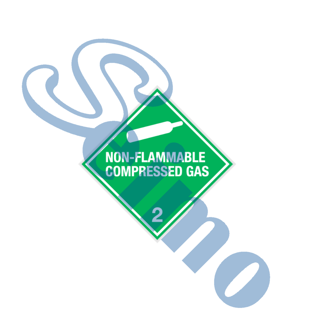 IATA NON-FLAMMABLE COMPRESSED GAS Class2貼紙標籤[IASR100NON2]