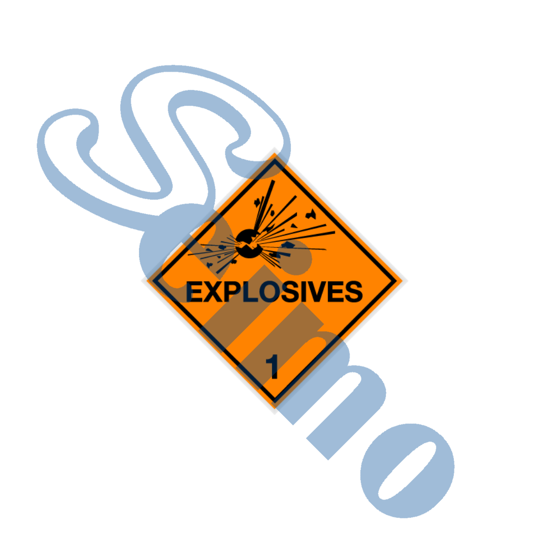 IATA 爆炸1EXPLOSIVES Class1[IASR100EXP1]